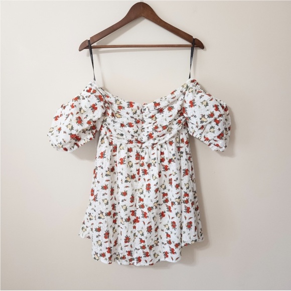 Majorelle adelina mini dress in sangria sun size Large - Picture 10 of 10